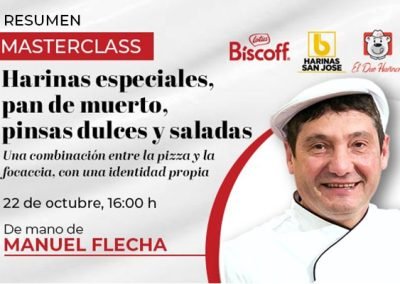 Harinas especiales, pan de muerto, pinsas dulces y saladas – Masterclass 22 OCTUBRE 2026